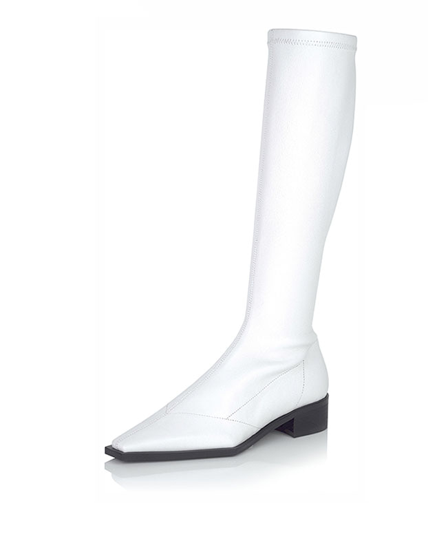 Old Vision Span Long boots white